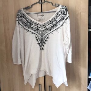 Free People Long Sleeved tunic/tee